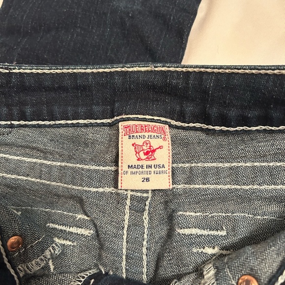 True Religion Dark Wash Boot cut Jeans - Picture 5 of 9